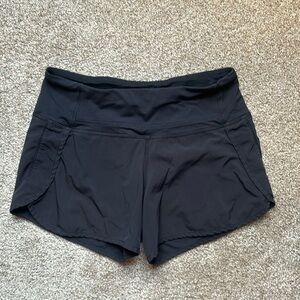 Lululemon black shorts size 2